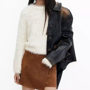 Mango Women's Fluffy Sweater